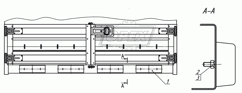 93341-2801700-08 Установка буферов